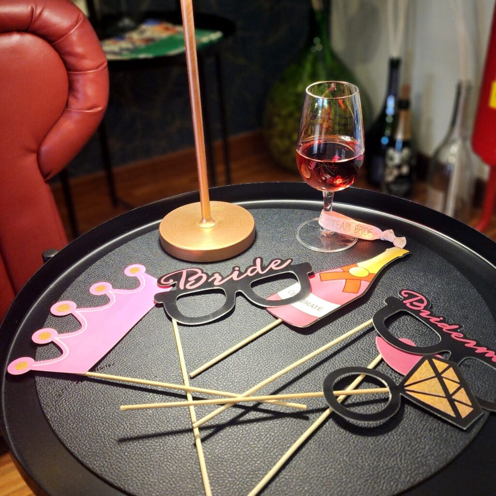 bachelorette wine tasting